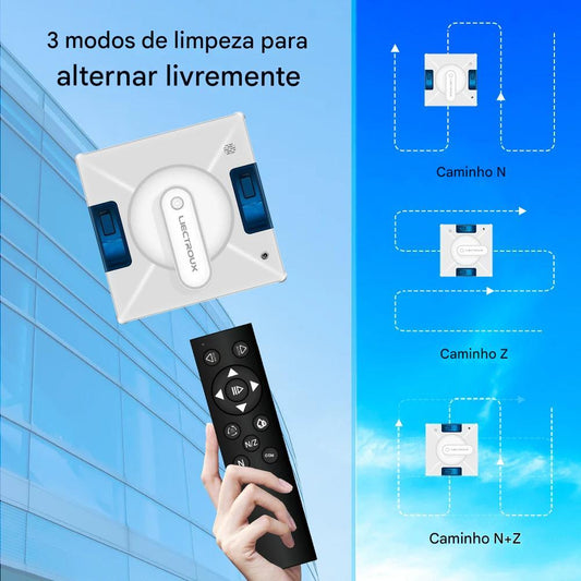 Robot Limpa Janelas Liectroux YW509 – Potente e Inteligente!