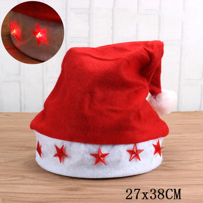 Gorro de Natal LED – Ilumine o Seu Natal com Estilo e Diversão! 🎅✨