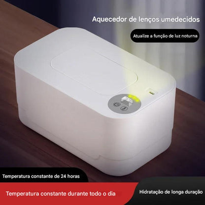 Aquecedor de Toalhitas para Bebé com LED