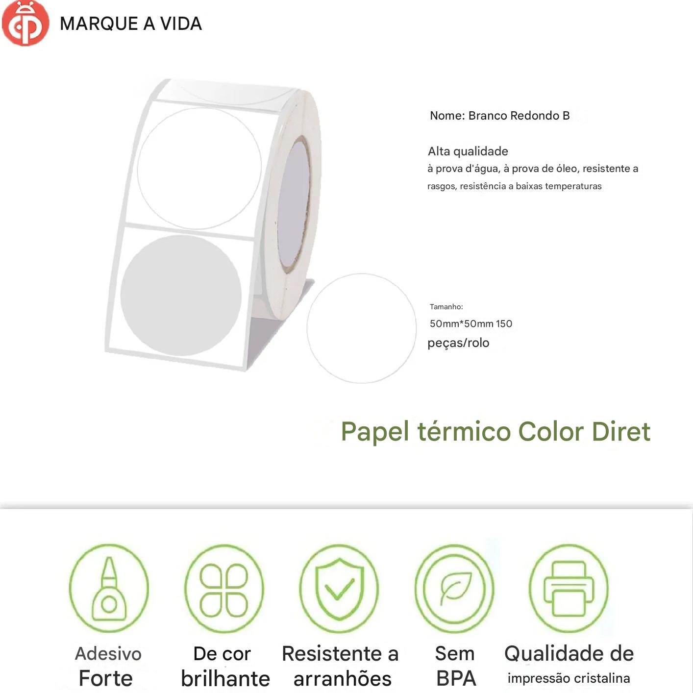 Impressora de Etiquetas P50 Bluetooth: Sem Fios e Sem Tinta!