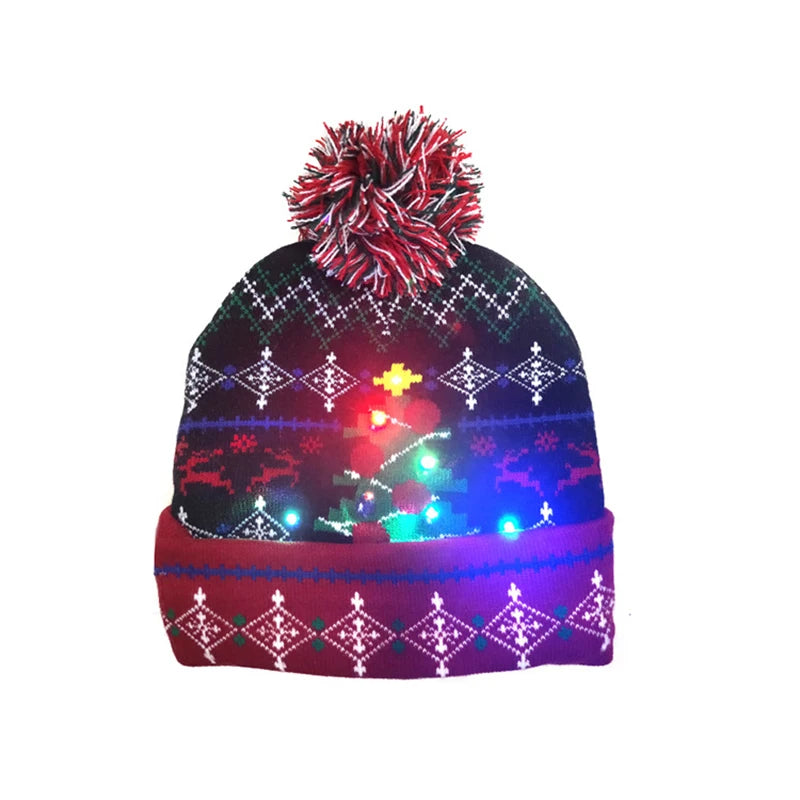 Gorro de Natal LED – Ilumine o Seu Natal com Estilo e Diversão! 🎅✨