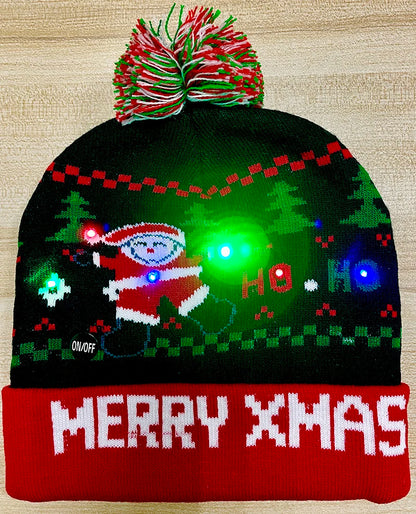 Gorro de Natal LED – Ilumine o Seu Natal com Estilo e Diversão! 🎅✨