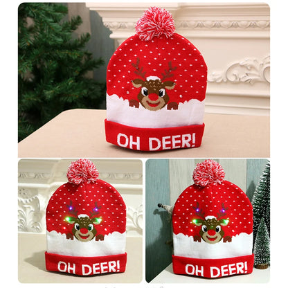 Gorro de Natal LED – Ilumine o Seu Natal com Estilo e Diversão! 🎅✨