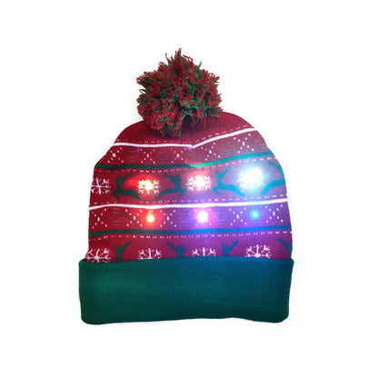 Gorro de Natal LED – Ilumine o Seu Natal com Estilo e Diversão! 🎅✨