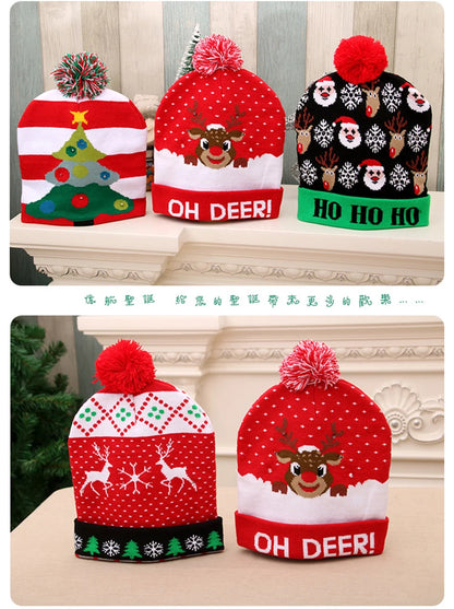 Gorro de Natal LED – Ilumine o Seu Natal com Estilo e Diversão! 🎅✨