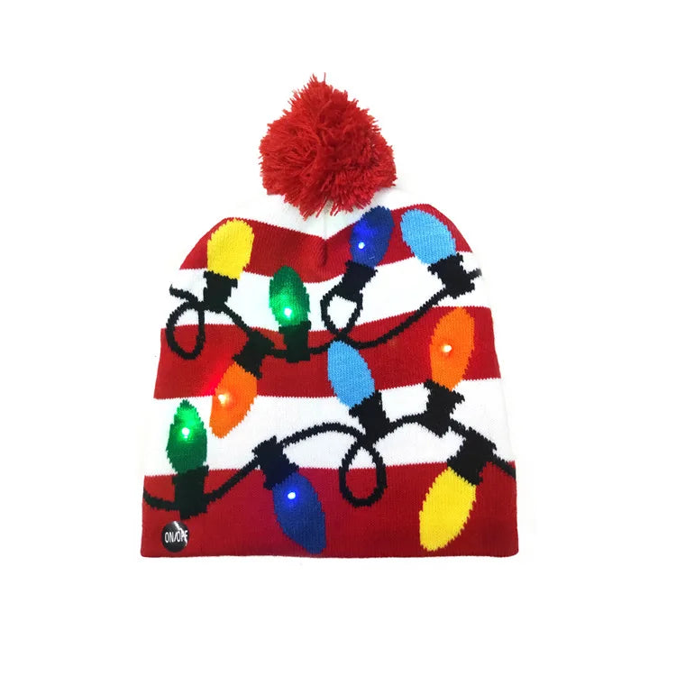 Gorro de Natal LED – Ilumine o Seu Natal com Estilo e Diversão! 🎅✨