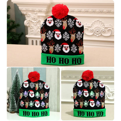 Gorro de Natal LED – Ilumine o Seu Natal com Estilo e Diversão! 🎅✨