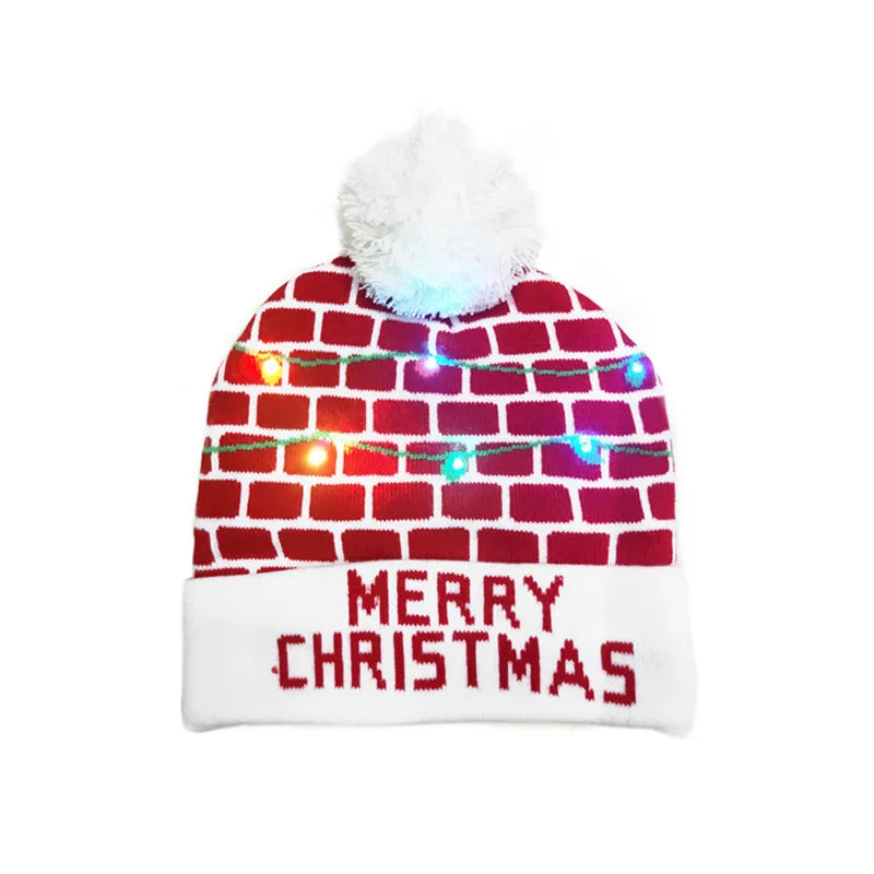 Gorro de Natal LED – Ilumine o Seu Natal com Estilo e Diversão! 🎅✨