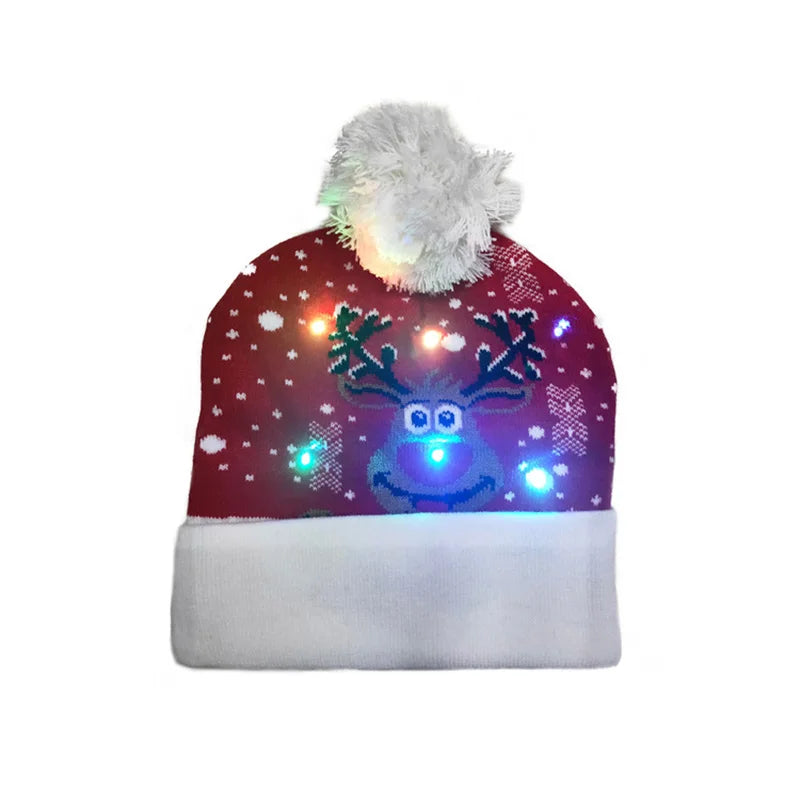 Gorro de Natal LED – Ilumine o Seu Natal com Estilo e Diversão! 🎅✨