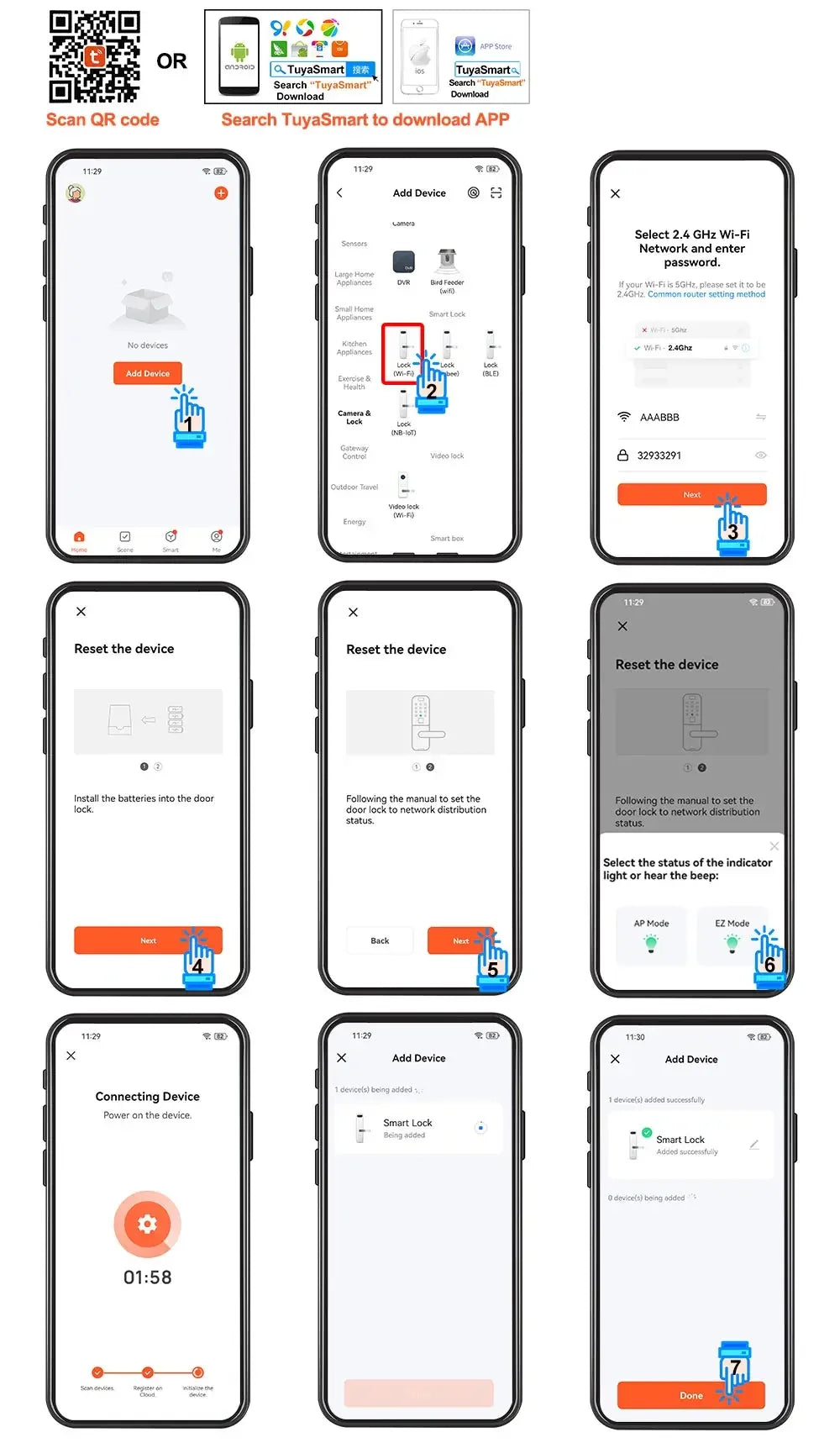 Fechadura Inteligente com Impressão Digital e Desbloqueio Remoto!