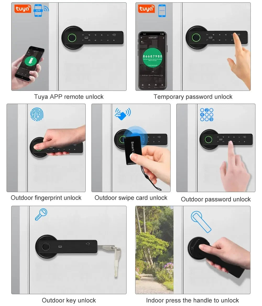 Fechadura Inteligente com Impressão Digital e Desbloqueio Remoto!