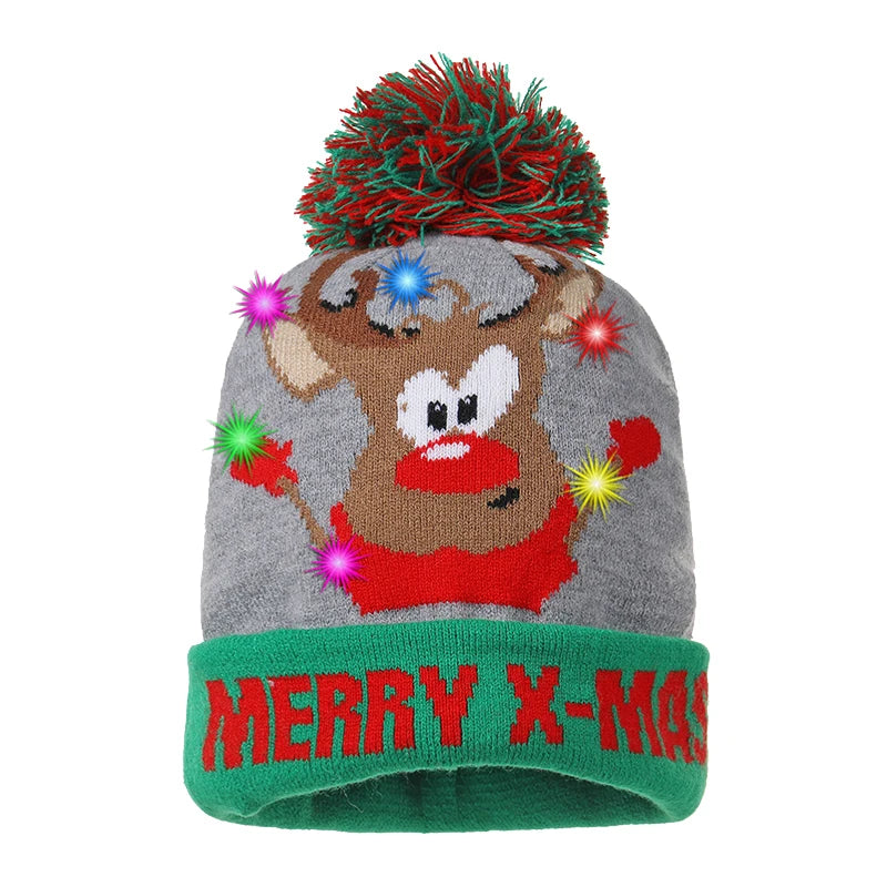 Gorro de Natal LED – Ilumine o Seu Natal com Estilo e Diversão! 🎅✨