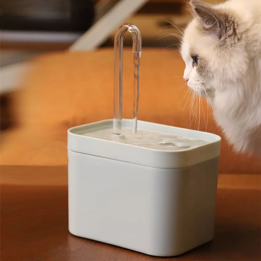 Fonte de Água Automática e Silenciosa para Gatos e Cães 🐾 Hidratação Inteligente com Proteção e Filtro Recirculante!