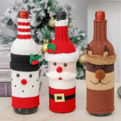 Encante Seu Natal com Capas de Garrafa de vinho inovadoras! 🎅🍾