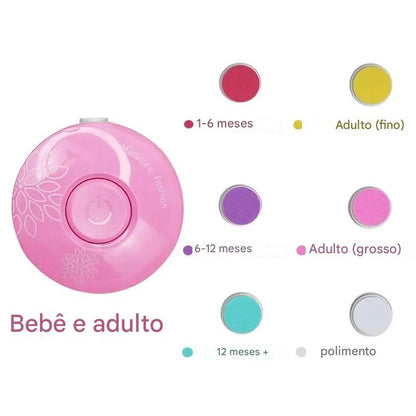 Cortador de Unhas Elétrico para Bebés – Seguro e Delicado!